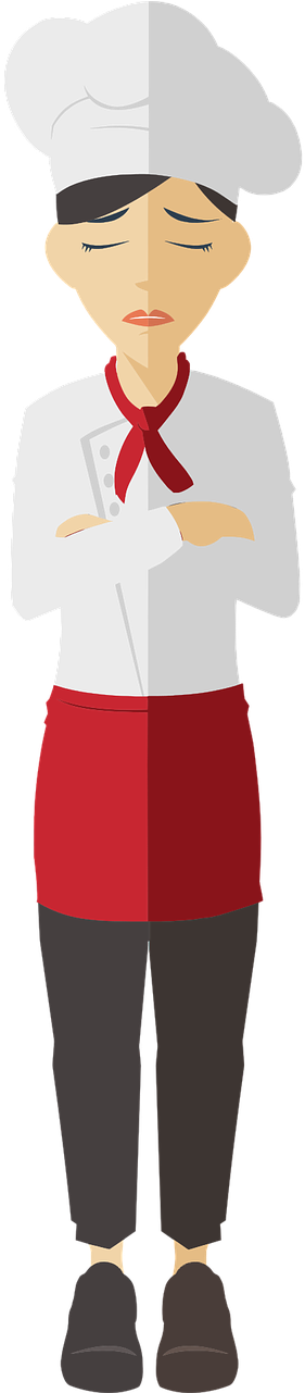 Cartoon Chef Comic Cook Cooking Png Image - Portable Network Graphics (640x1280)