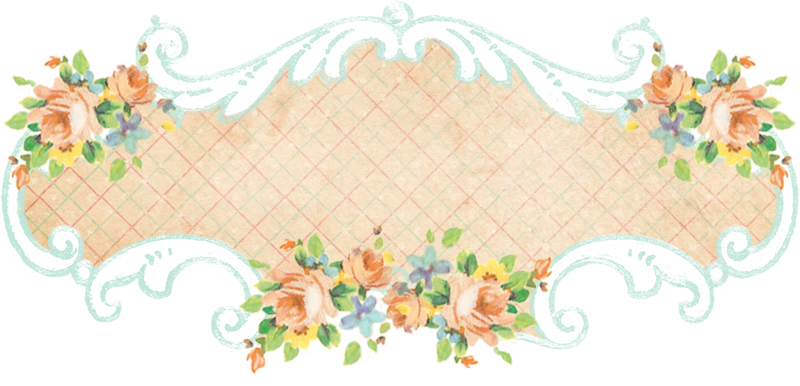 5 Free Gorgeous Scrolly Floral Banners - Illustration (800x386)