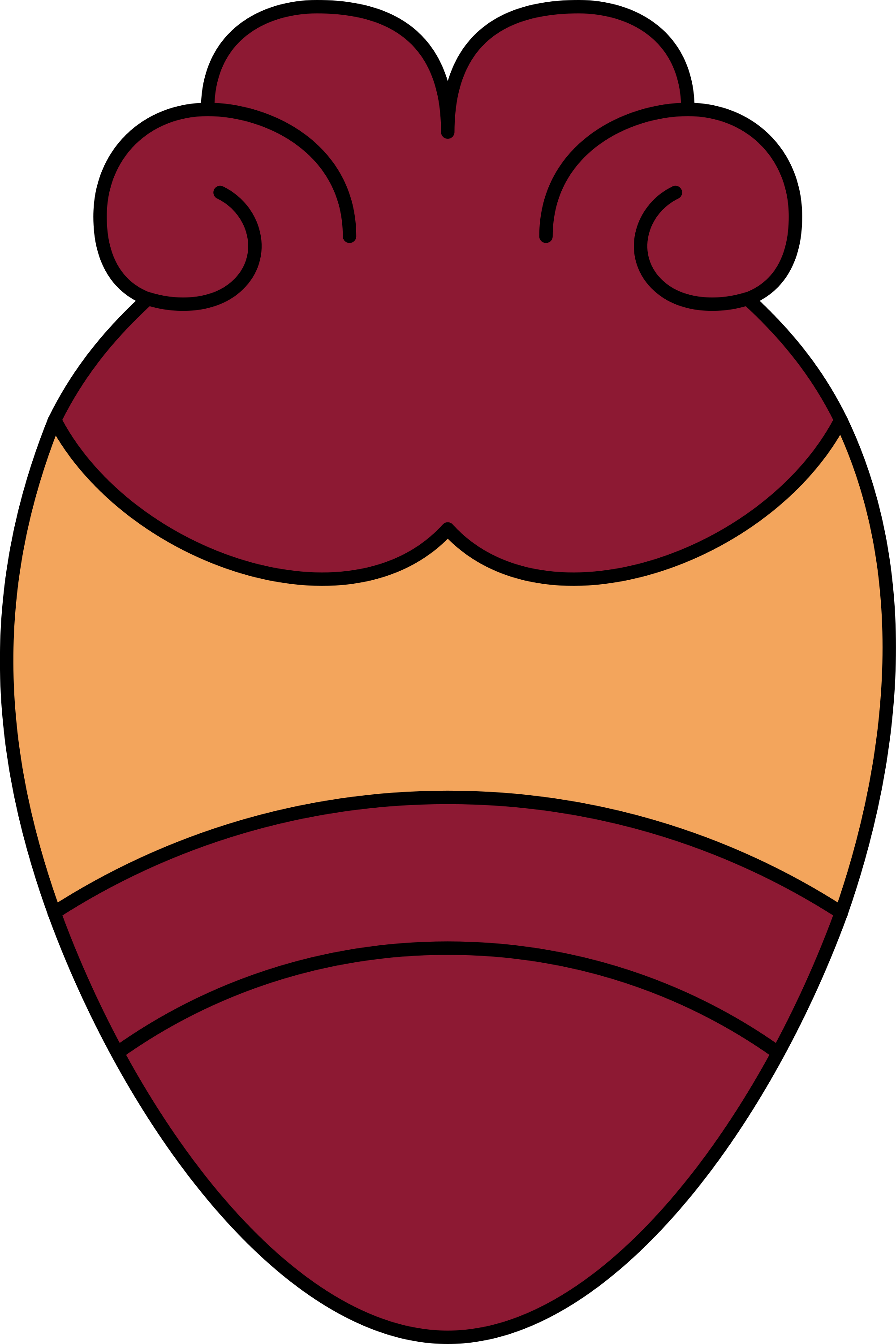 Open - Aztec Heart Glyph (2000x3000)