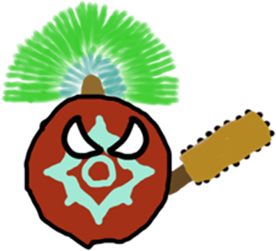 Civilizationballmy Aztec Civball Again But It's A Png - Emblem (504x360)