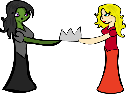 Princess And Witch - Princess And The Witch (529x394)