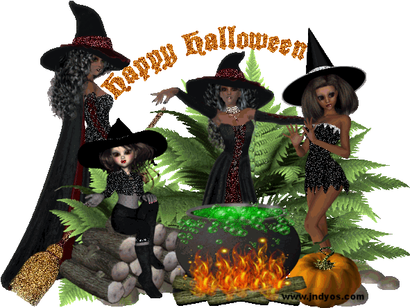 #1 Halloween Witches Mall - Buon Pomeriggio Di Halloween (601x455)