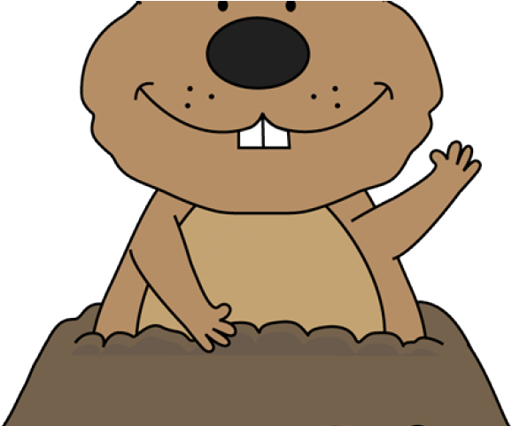 Groundhog Clipart Cute - Ground Hog Clip Art (640x480)