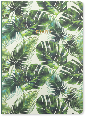 Tropical Leaf - Palm Tree 2018 Diary (480x480)