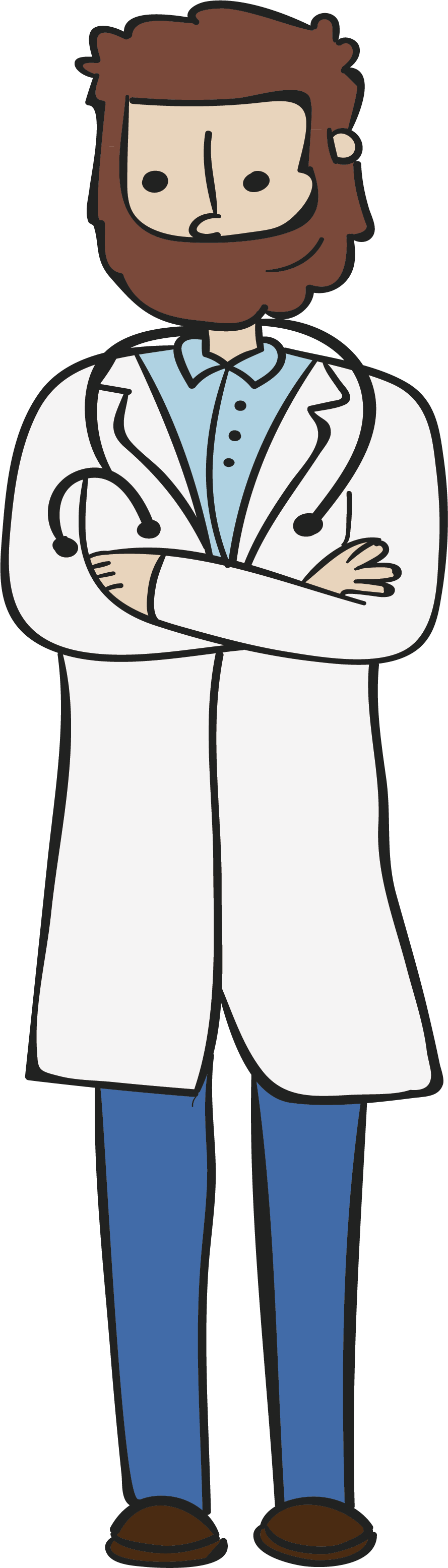 Physician Clip Art - Physician Clip Art (889x3110)