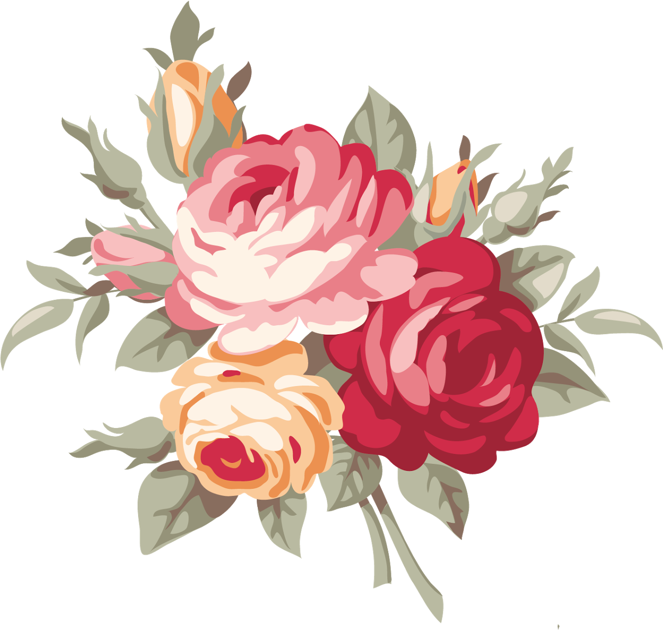 Flower Floral Design Royalty-free - Arabesco Floral Png (1364x1600)