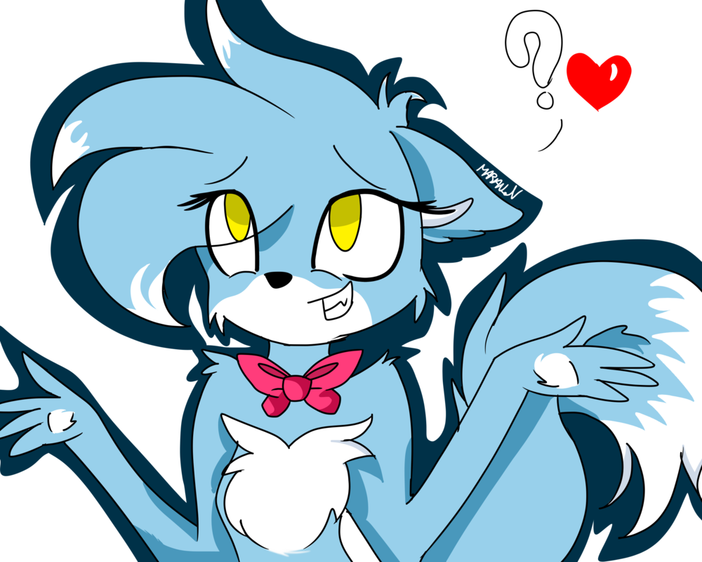 Sky The Fox By Sky-thepony65 - Cartoon (1000x800)