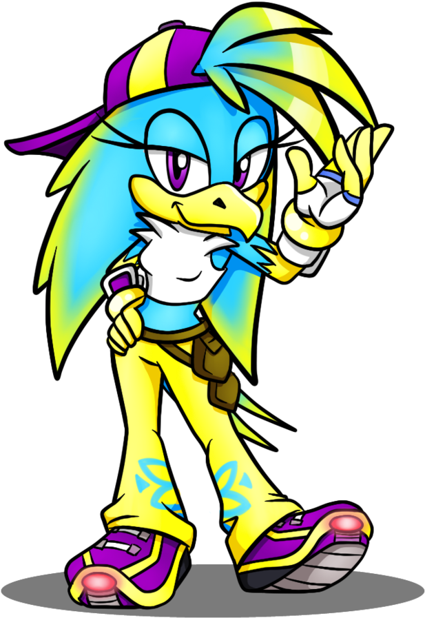 Sky The Cockatoo By Twizzle-fizz - Cartoon (828x966)