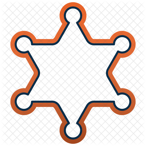 Police Badge Icon - Clip Art (512x512)