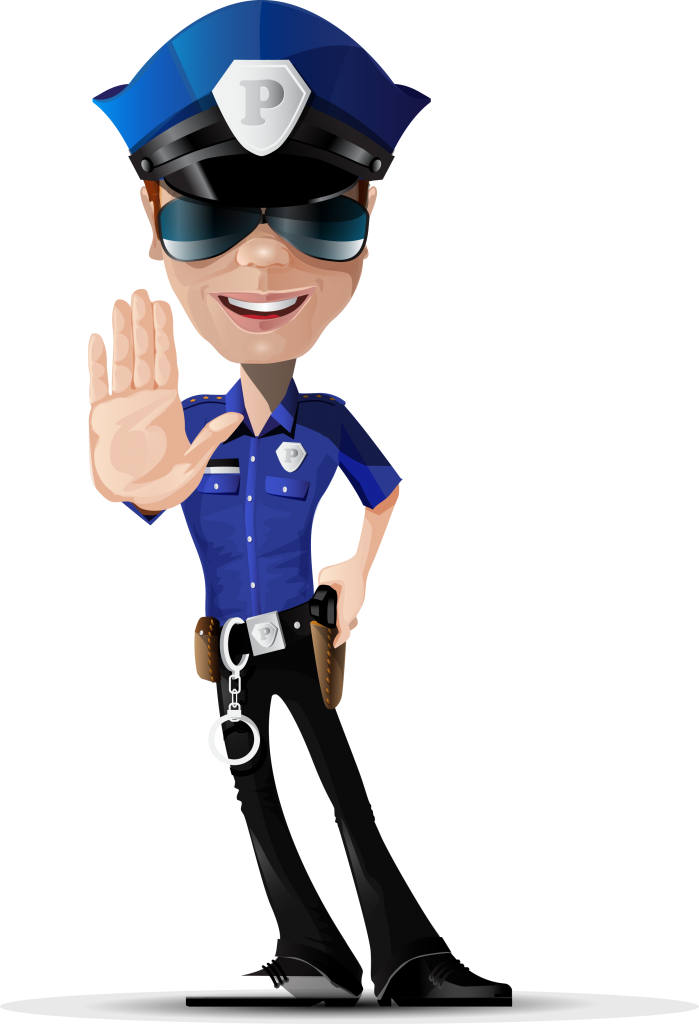Police Officer Drawing Clip Art - Policeman Vector Free Download (699x1024)