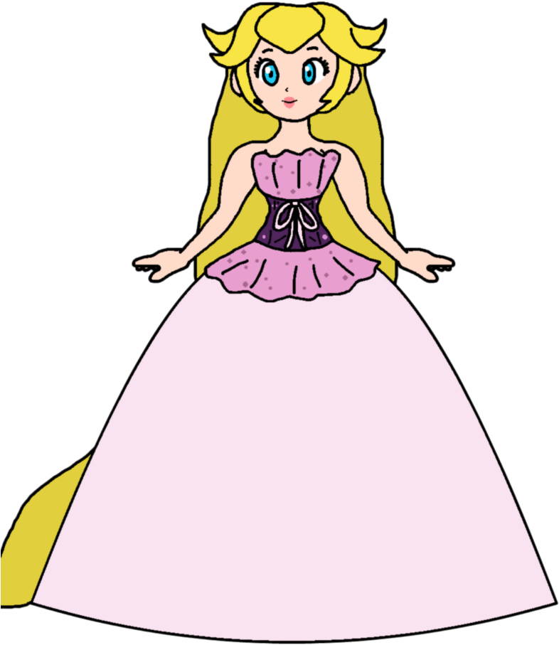 Rapunzel By Katlime - Peach By Katlime Star Vs Evil (849x942)