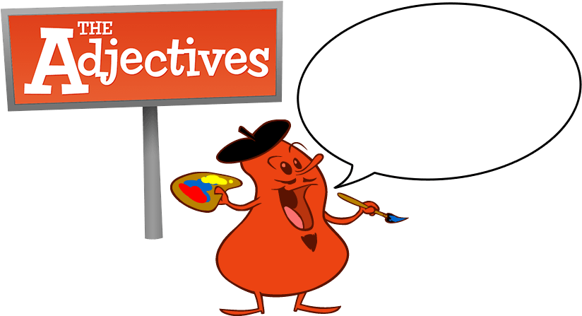 Dad Clipart Download - Adjectives Clipart Transparent (860x500)