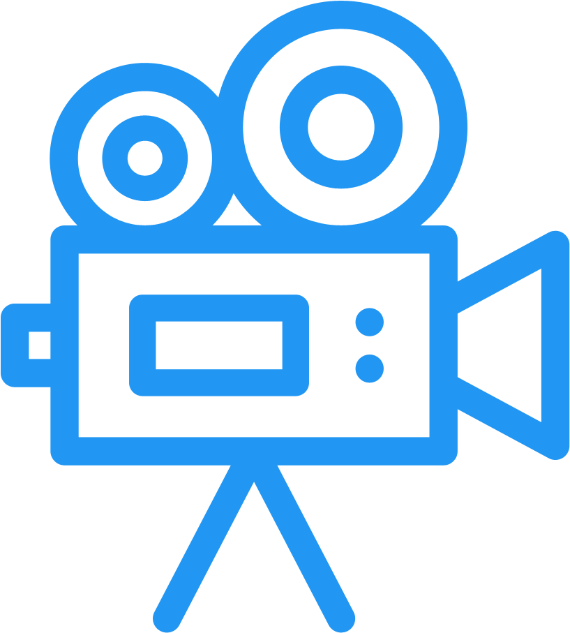 Wordpress Logo Clipart Camera - Video Camera Icon Png (1018x1017)