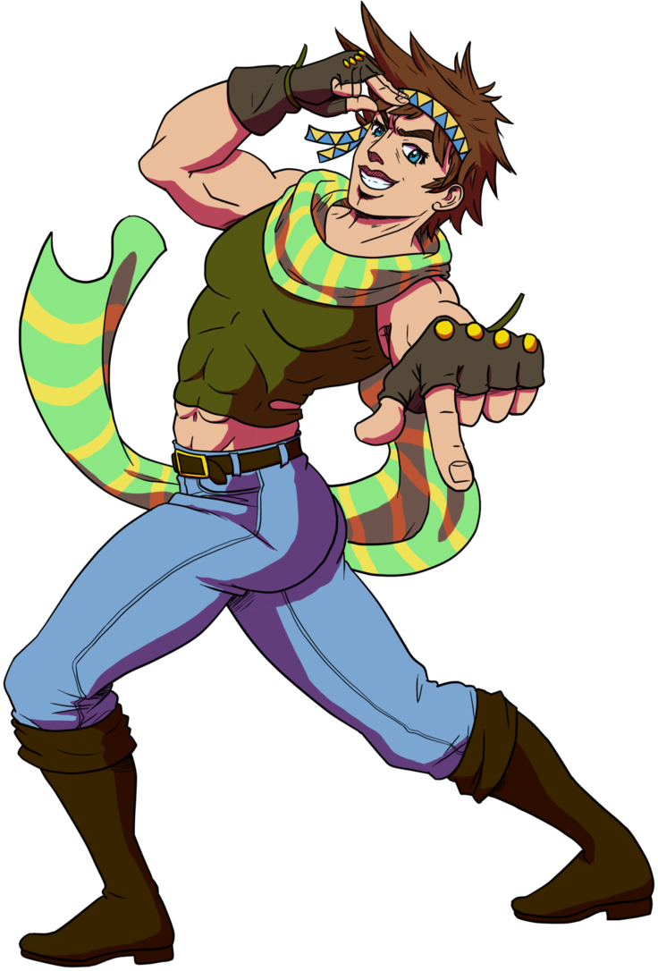 Joseph Joestar By Jinglesrasco - Joseph Joestar You Next Line (736x1086)