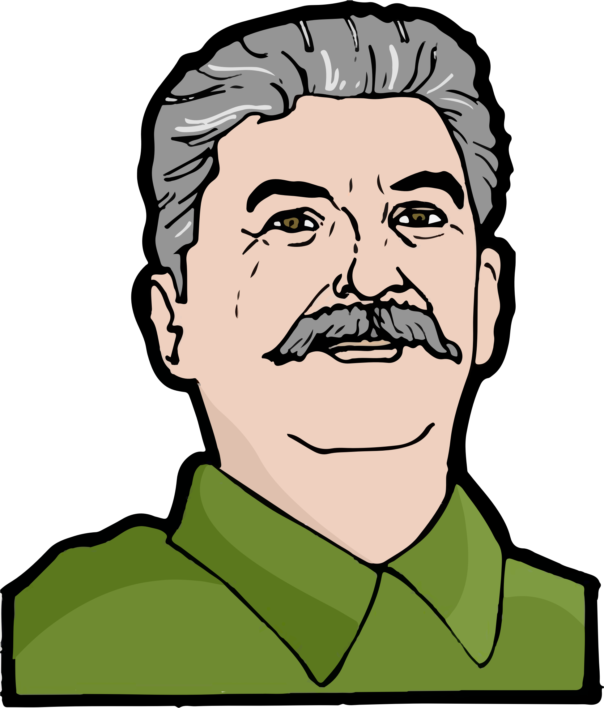Big Image - Joseph Stalin Clipart (1954x2289)