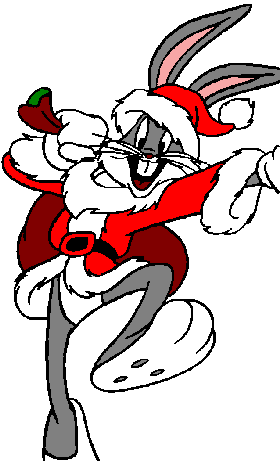 Looney - Bugs Bunny Santa Claus (280x461)