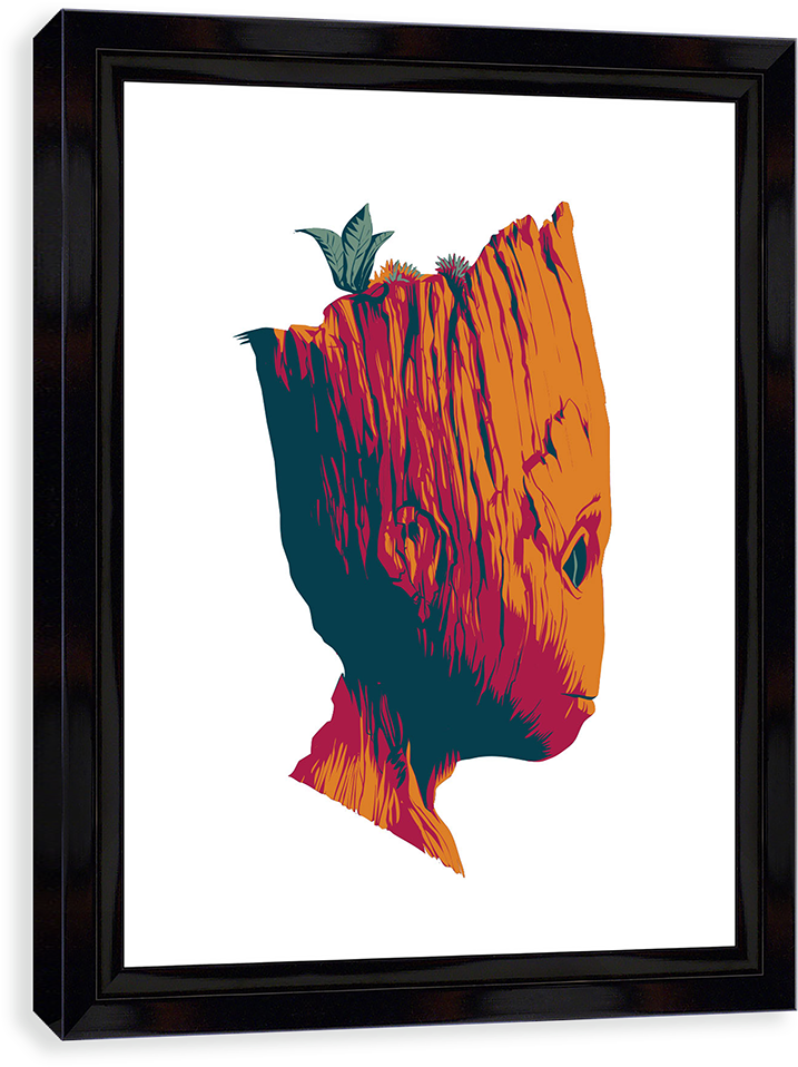 Galaxy Or Bust - Guardians Of The Galaxy Vol. 2 Groot Profile Tote Bag, (1000x1000)