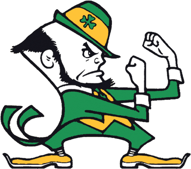 St Joseph Logo - Notre Dame Fighting Irish Logo (720x642)