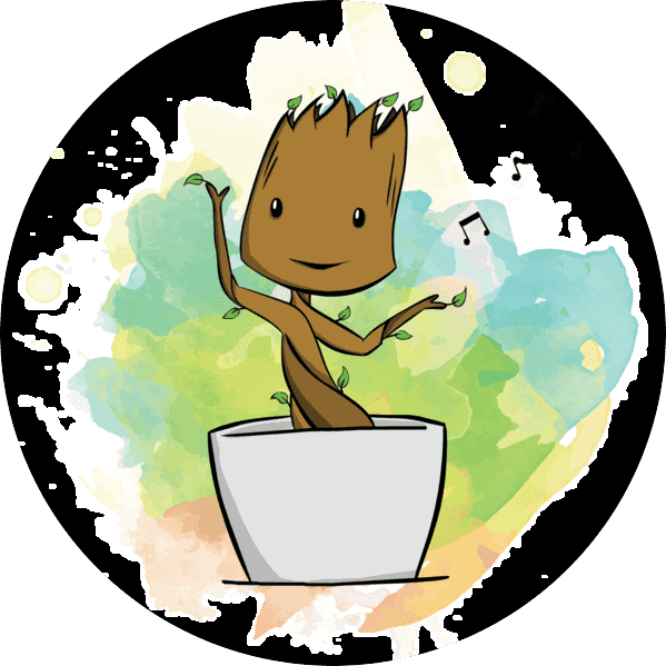 Baby Groot - Cartoon (599x599)