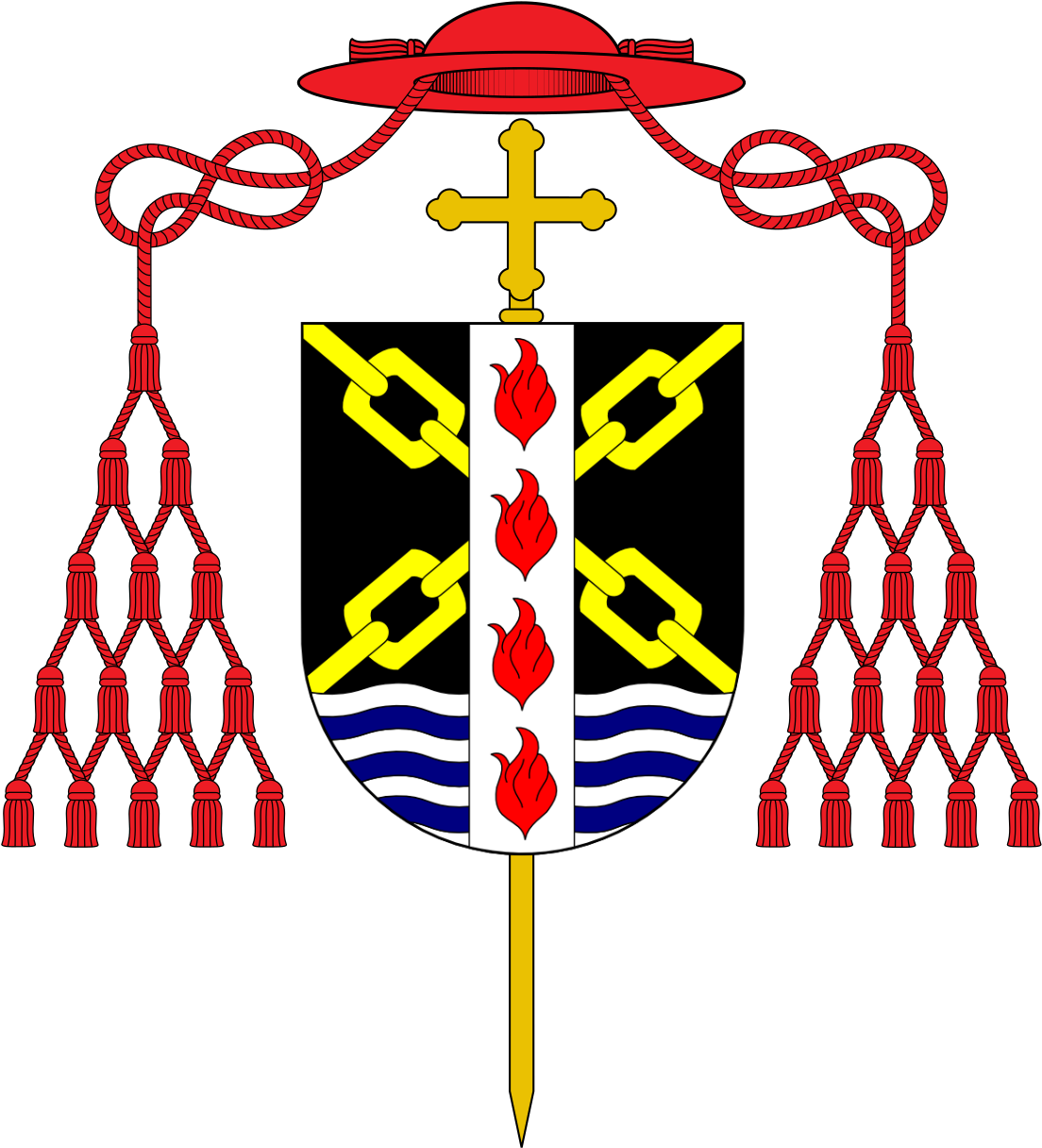 Blason Du Cardinal Paul Joseph Marie Gouyon - Cardinal (1150x1226)
