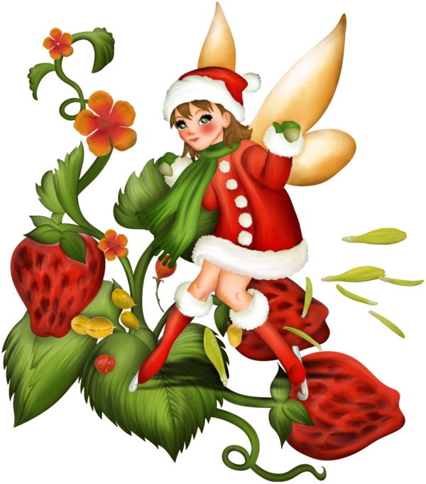 Christmas Fairy Clip Art - Clip Art (600x681)