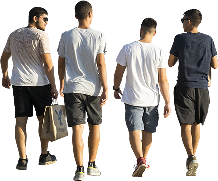 A Group Of Bright Young Men Wearing Their Finest Summer - Люди Пнг Для Фотошопа (450x450)