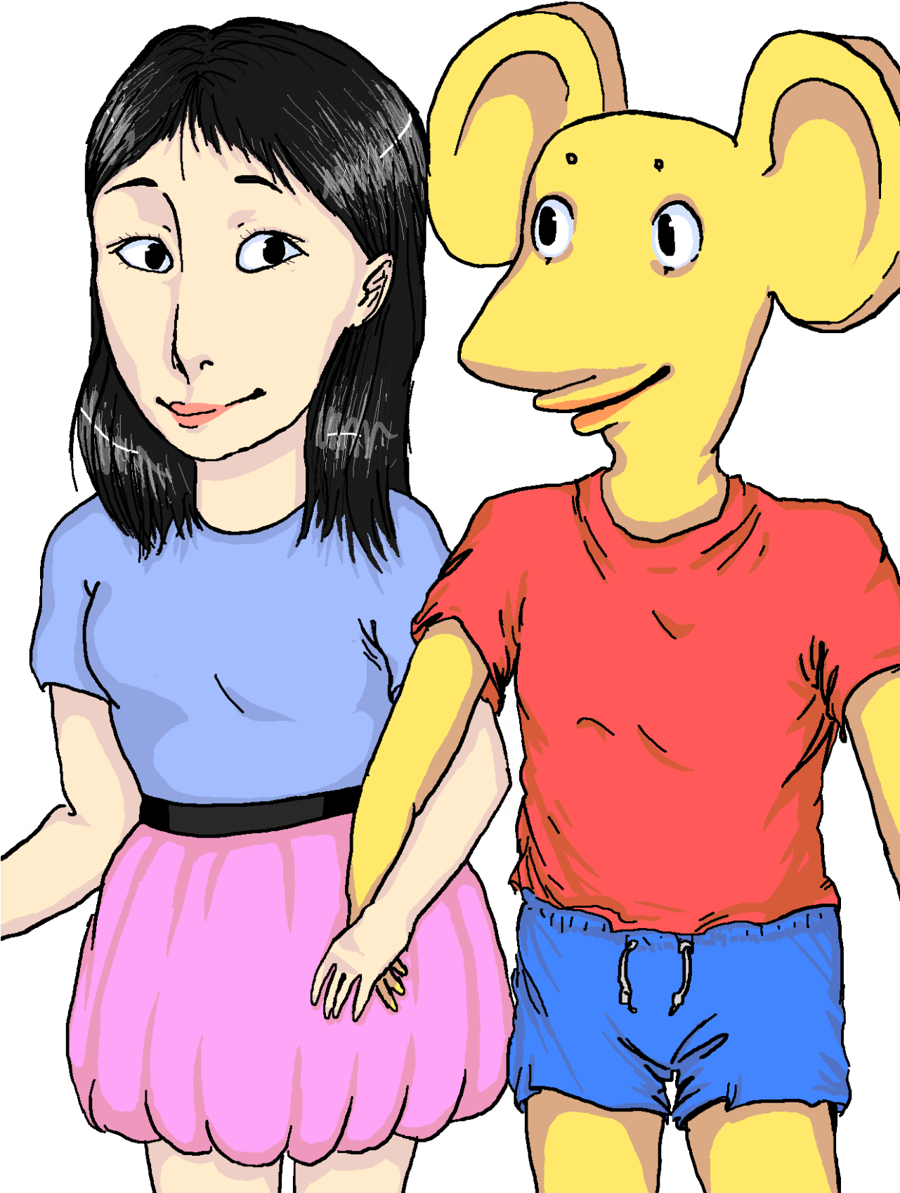 Ratboy Genius And Summer Solstice Baby This Was 100% - Cartoon (1280x1790)