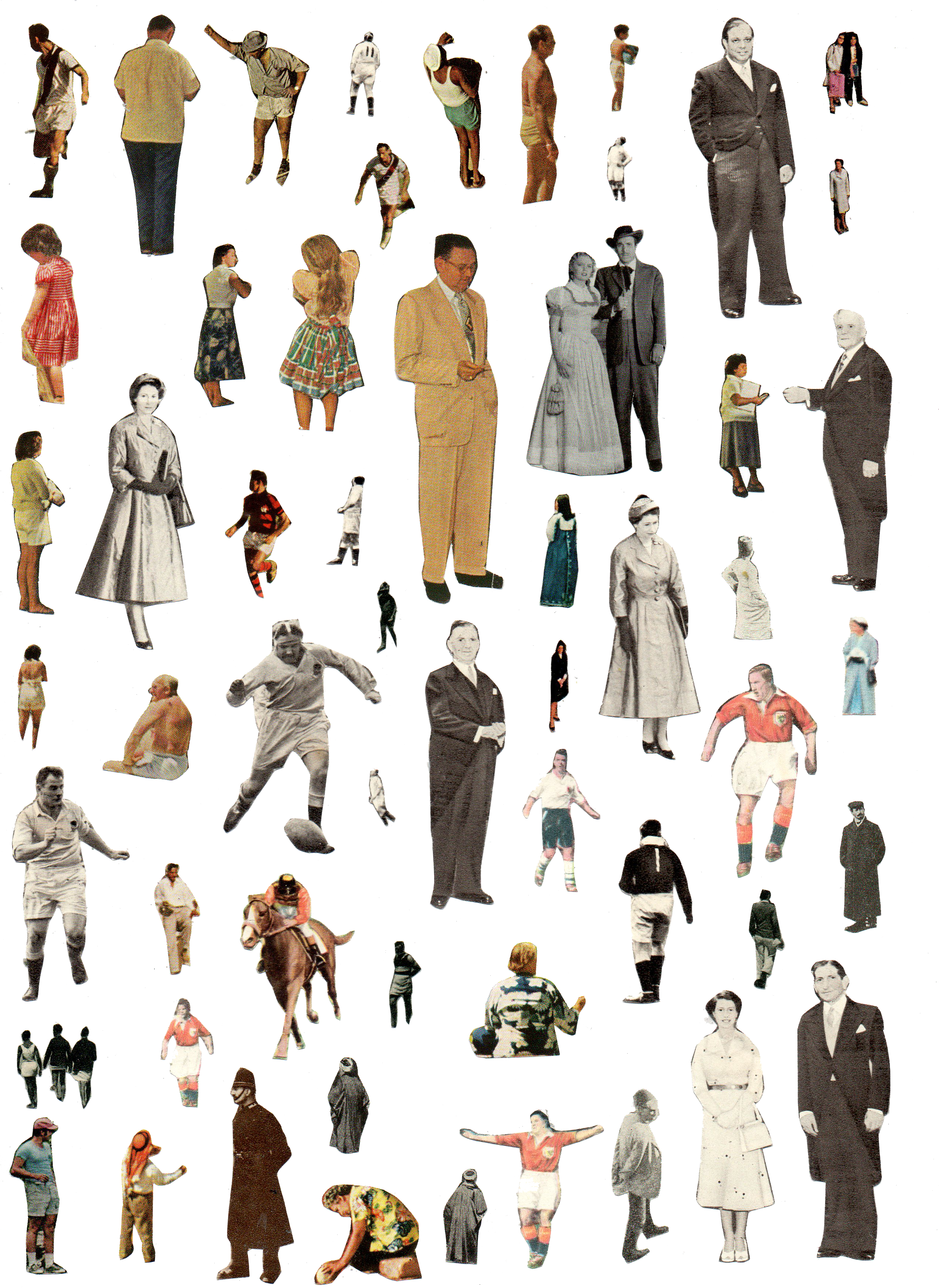 Cut Out People, People Png, People Cutout, Architectural - Illustrated People Render Architecture (2544x3504)