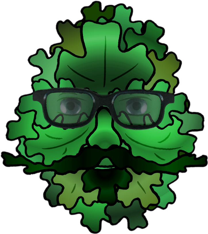 Just In Time For The Summer Solstice, I've Designed - Green Man (800x881)