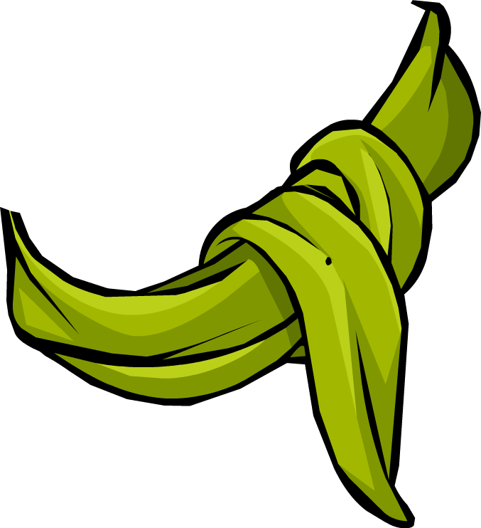 Scarf Cutout 14 - Club Penguin Green Scarf (677x742)