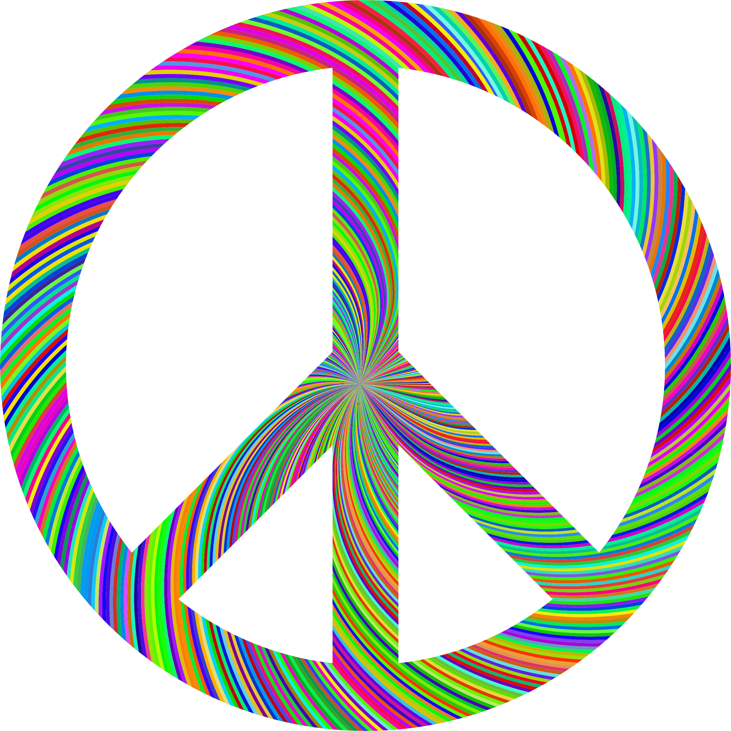Clipart - Peace Sign (2328x2328)