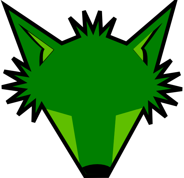 Cartoon Fox Head (600x579)