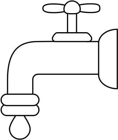Regular Faucet Icon Image - Plumbing (550x550)