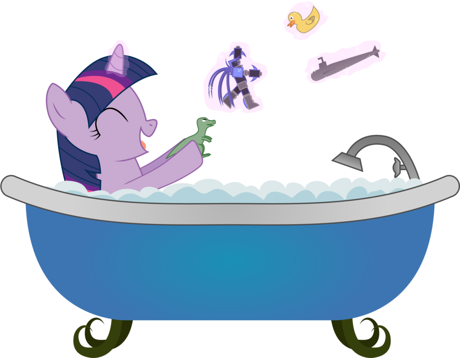 Epic Tub Battle By Joeyh3 - Bathtub (900x701)