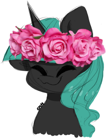 Flower Crown Png Images Transpa - Garden Roses (380x481)