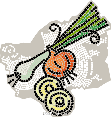 Green Onions Or Shallots Royalty Free Vector Clip Art - Book (456x480)