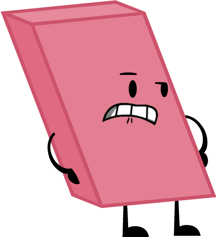 Thumbnail For Version As Of - Bfdi Eraser Cute (738x797)