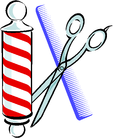 Http - //www - Violetasbarbershop - Sdcausa - Com/images/pole - Barber Shop Clip Art (373x456)