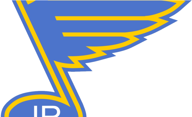 St Louis Blues Clipart - St. Louis Jr. Blues (672x372)
