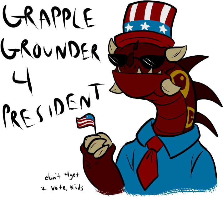 Grapple Grounder 4 President By Sleepysundae - President Of The United States (800x650)