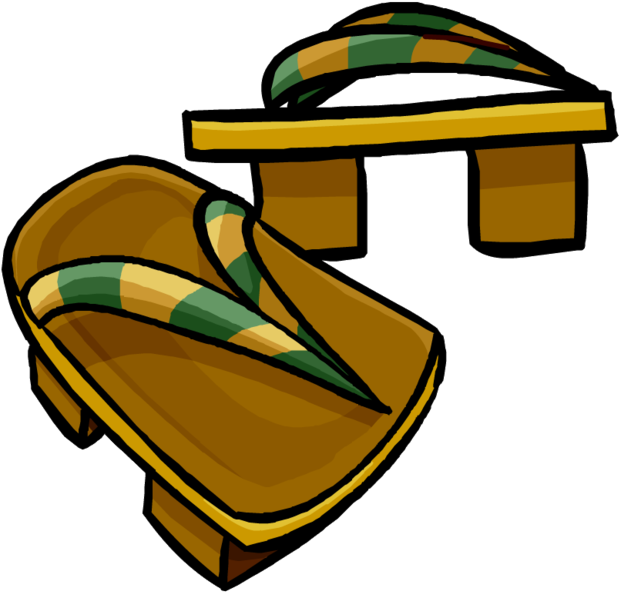 Seismic Sandals - Japanese Sandals Png (621x599)