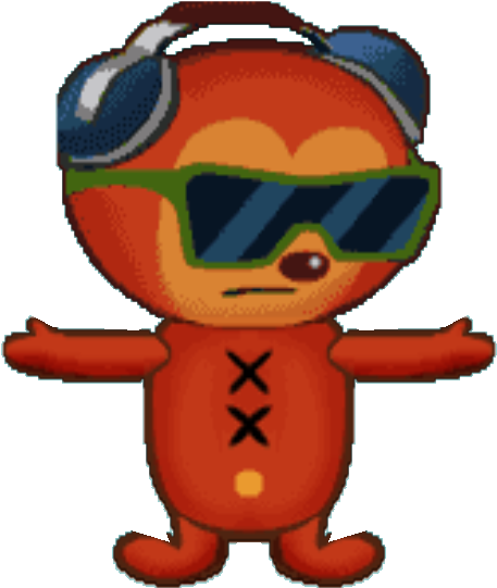 Download Zip Archive - Parappa The Rapper Model (750x650)