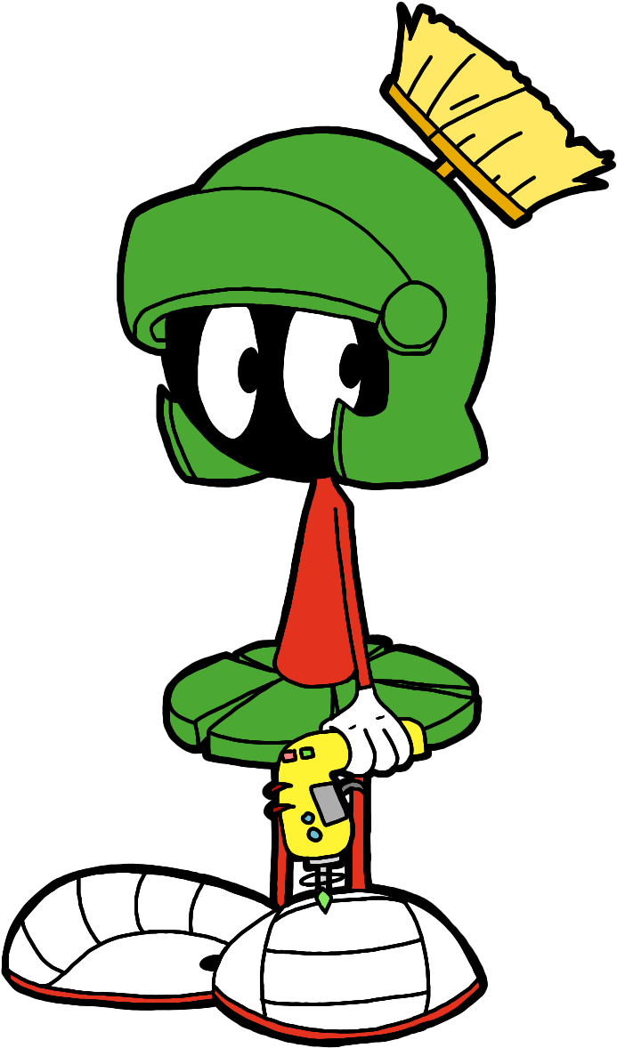Marvin The Martian By Nekopikmin On Deviantart Rh Nekopikmin - Marvin The Martian (860x1267)
