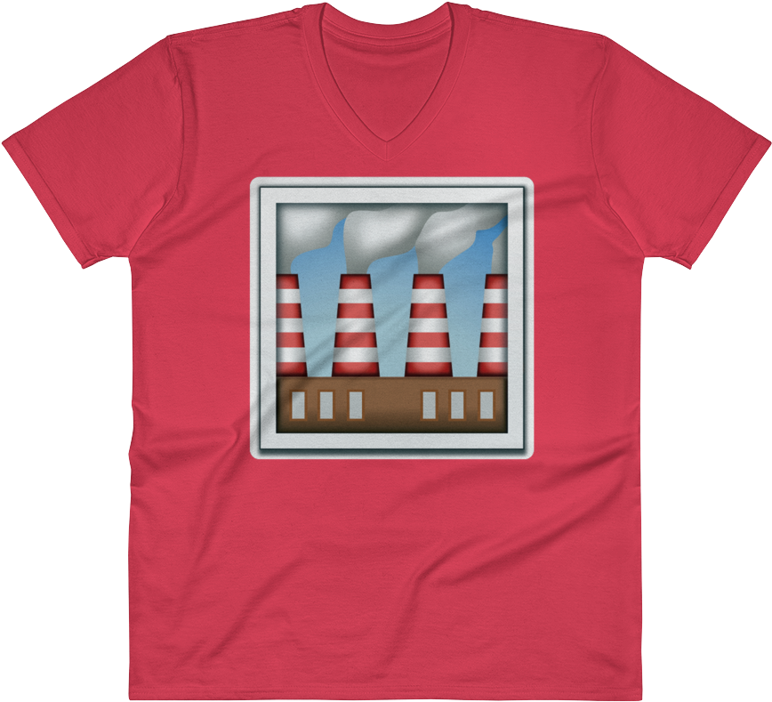 Men's Emoji V Neck - We Are One Slogan (1000x1000)