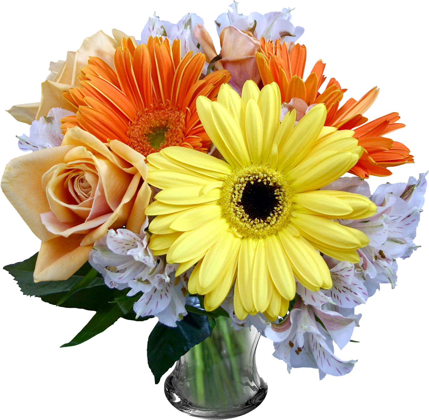 Flowers Free Download Transparent - Flower Bouquet (1600x1455)