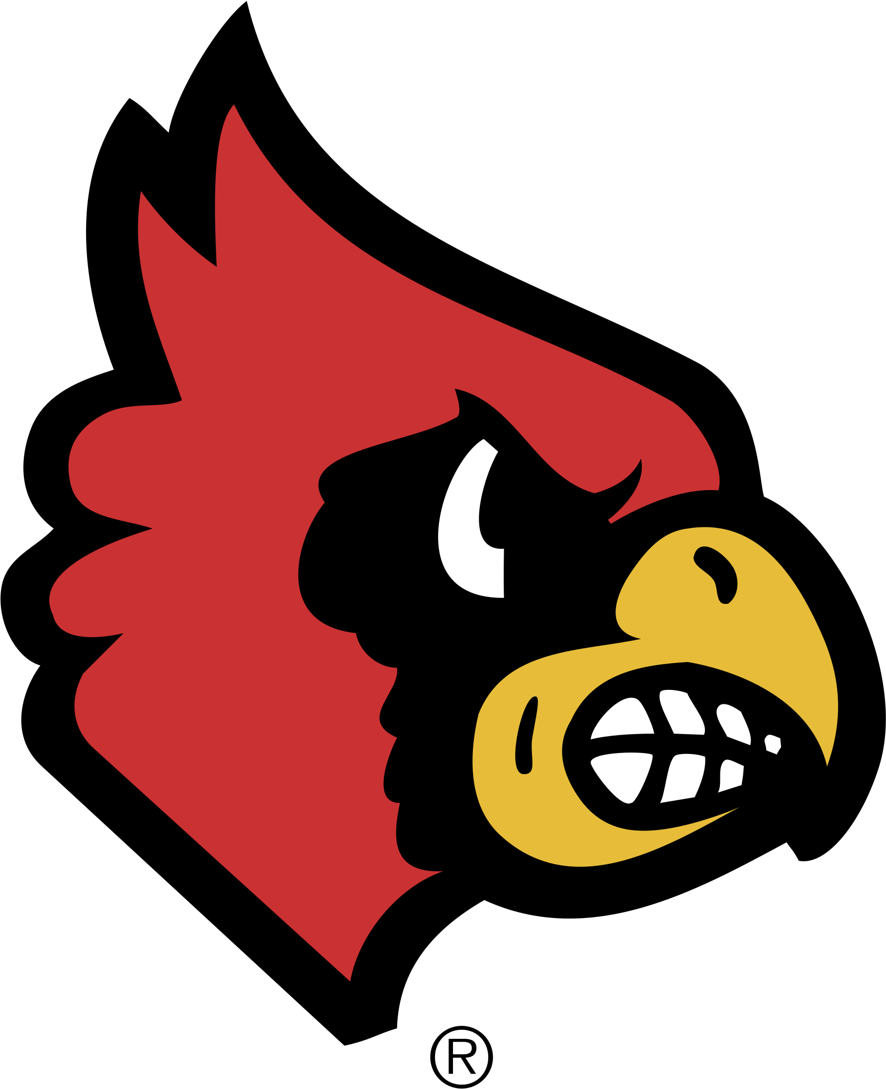 Louisville Cardinals Logo Png Transparent - University Of Louisville Logo Vector (2400x2400)