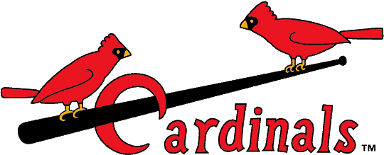 St Louis Cardinals Transparent Image Png Arts - Old St Louis Cardinals Logo (545x235)