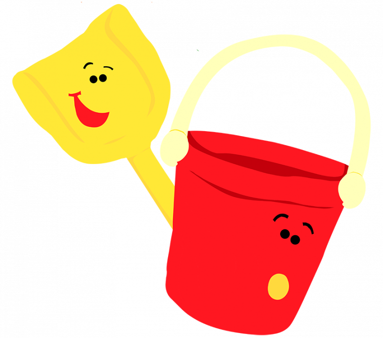 Shovel And Pail Blues Clues New Image Blue S Png Wiki - Blues Clues Bucket And Shovel (768x678)