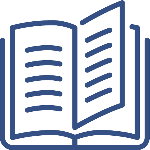 007 Open Book 01 - Preto Branco Livro Png (513x513)