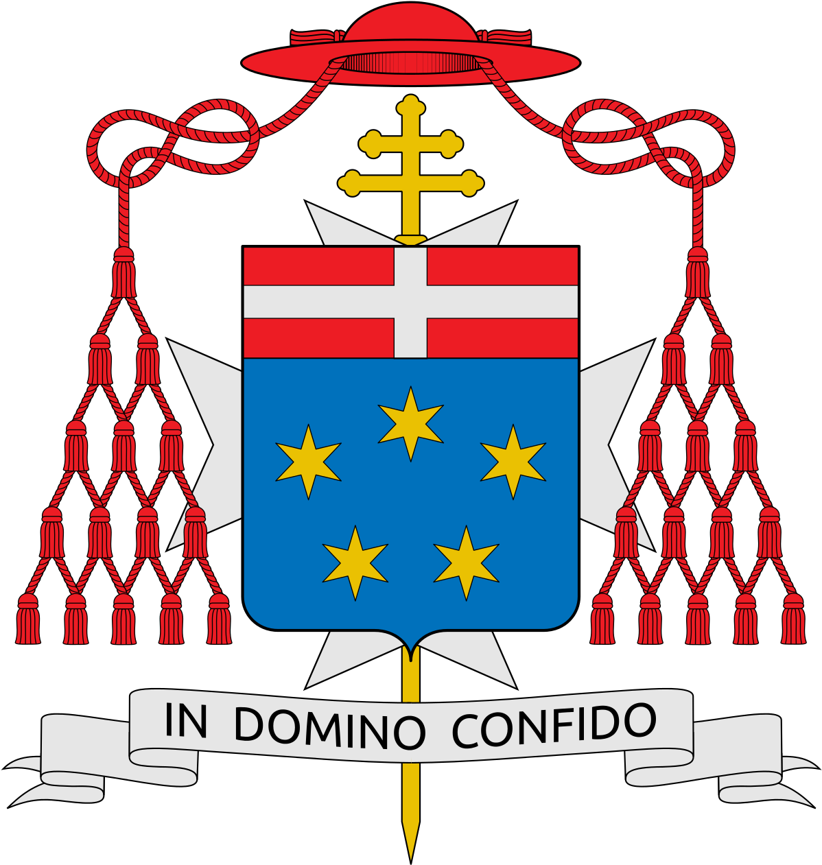 Cardinal Burke Coat Of Arms (1200x1268)